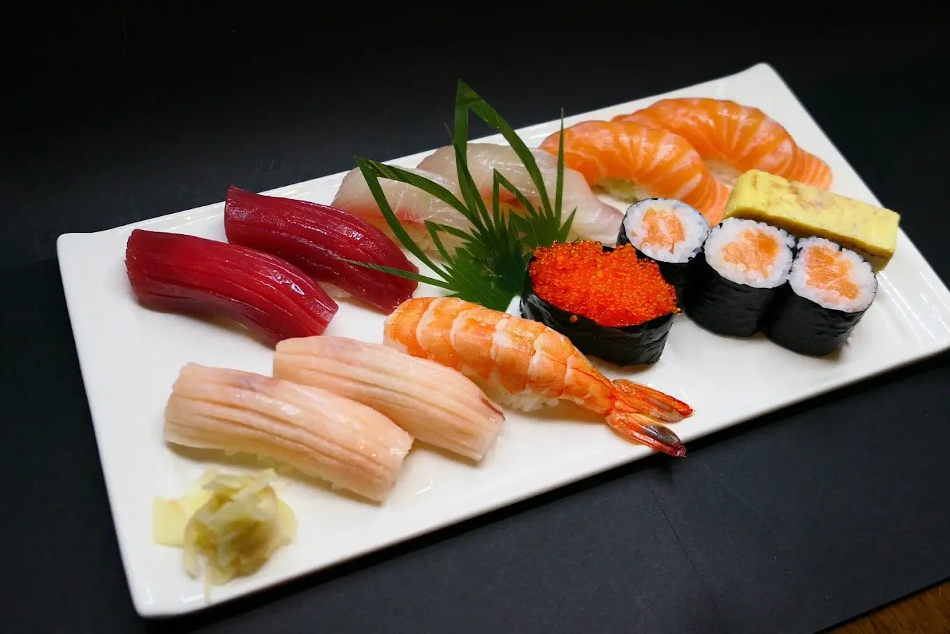 Signature sushi platter
