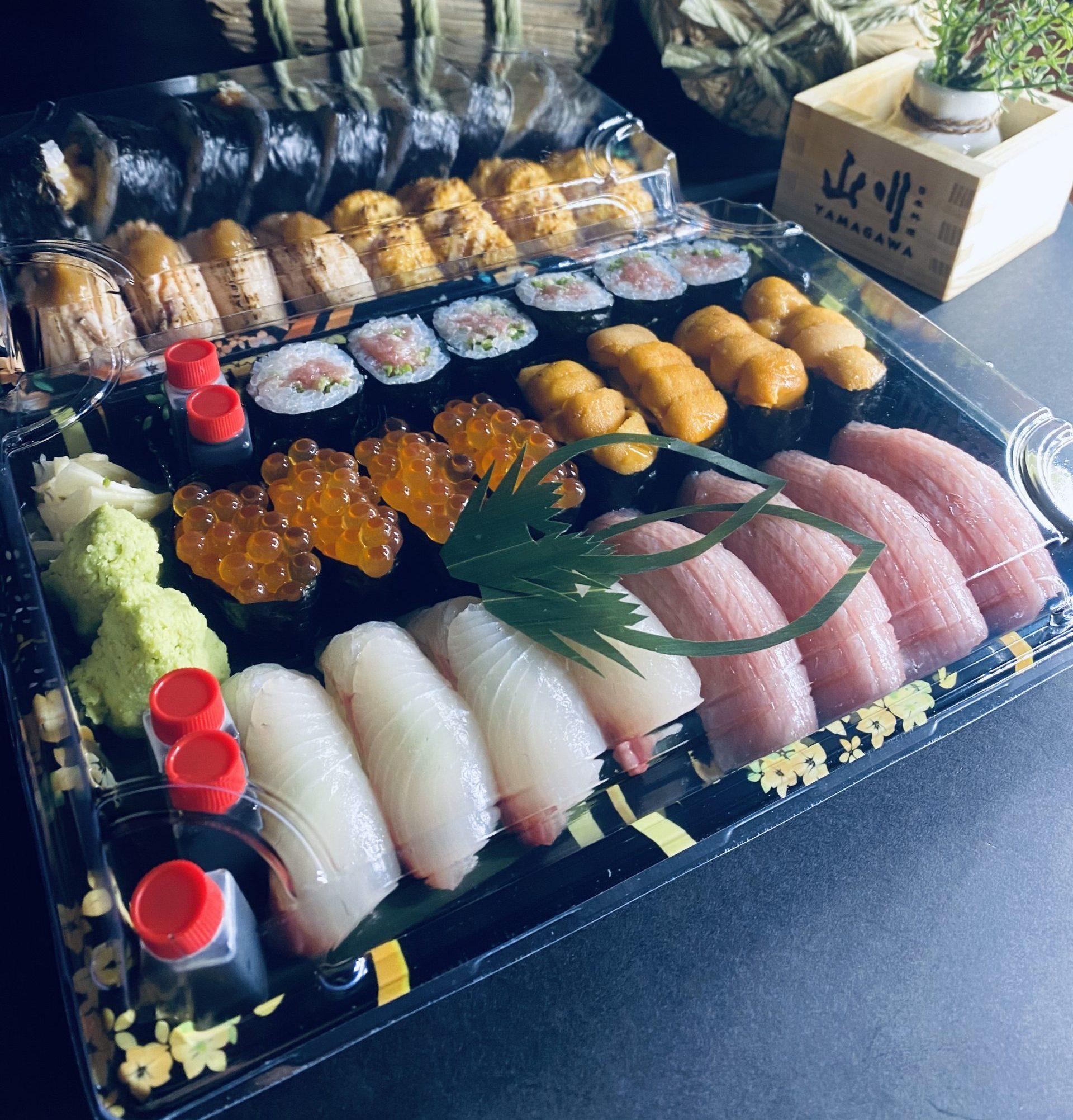 Sushi at Yamagawa — Hand-pressed at the counter