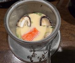 Steamed chawanmushi egg custard