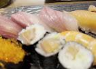 Fresh nigiri sushi selection